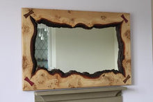 Bespoke Pippy Oak Mirror