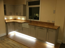 Solid Oak Worktops & Belfast Sink kitchen Supplied & Fit
